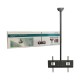 Ceiling Mount VESA 600-400 TV Bracket - Black | 129574